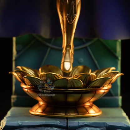 Virgo Shaka Saint Seiya Iron Studios - Statua da collezione ufficiale del Cavaliere d'Oro della Vergine con Armatura della Vergine