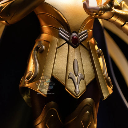 Virgo Shaka Saint Seiya Iron Studios - Statua da collezione ufficiale del Cavaliere d'Oro della Vergine con Armatura della Vergine