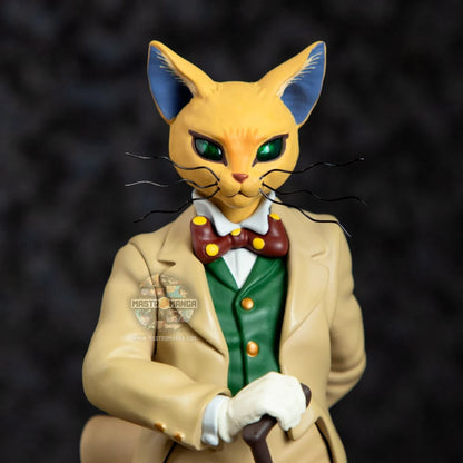 Carillon ufficiale Studio Ghibli del Barone Humbert von Gikkingen da I sospiri del mio cuore, nuova versione con il gatto antropomorfo in abito elegante e cilindro