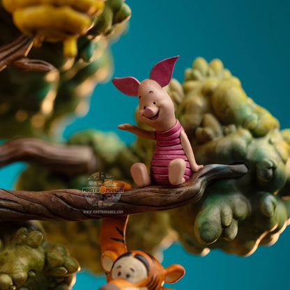 Winnie The Pooh And Friends 100th Anniversary Iron Studios - Statua da collezione ufficiale Disney con Pooh e amici del Bosco dei Cento Acri