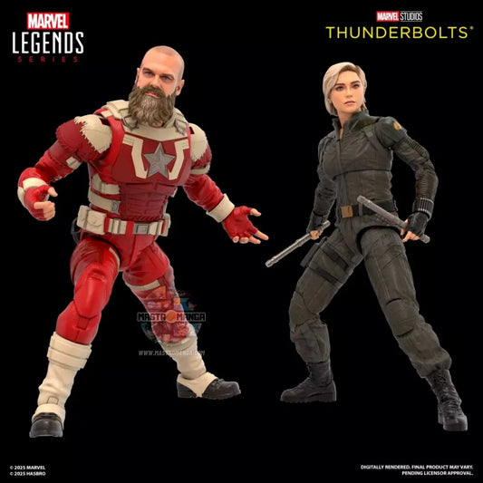 Yelena Belova And Red Guardian Thunderbolts Marvel Legends
