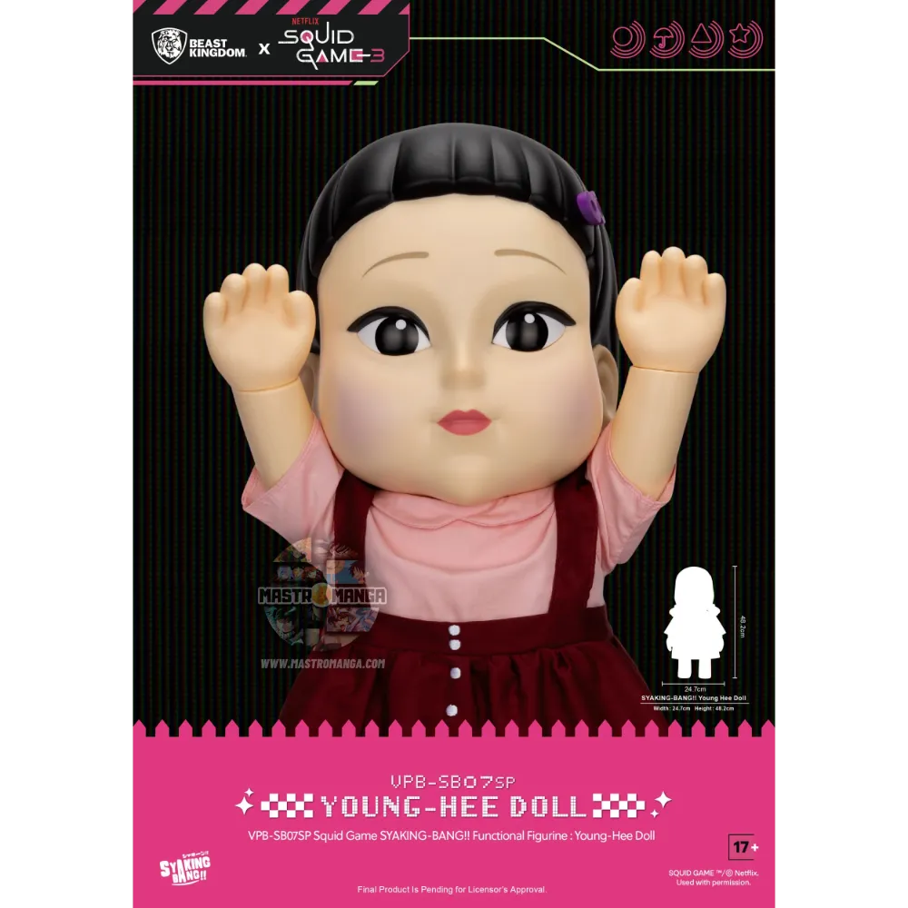 Syaking Bang Young Hee Doll Squid Game Netflix S3 Functional Figure