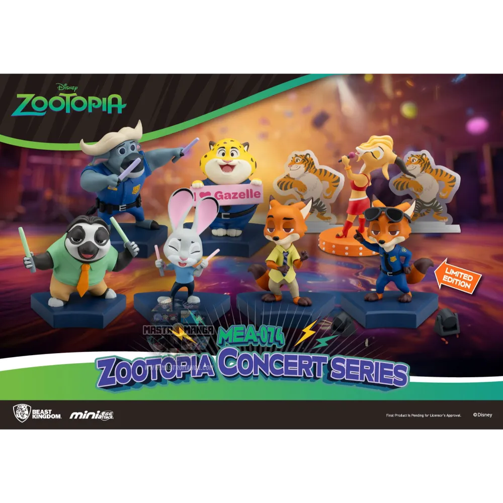 Zootopia Concert Series Blind Box Set
