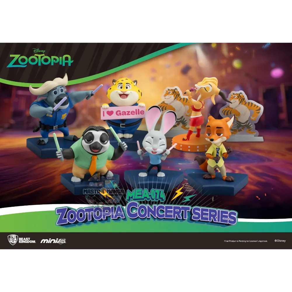 Zootopia Concert Series Blind Box Set
